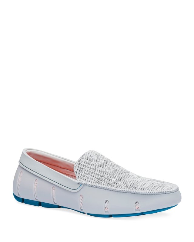 Men's Mesh/Rubber Venetian Driver Loafers